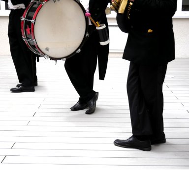 La Fanfare des 3 Monsieurs : Emmanuel Vergnaud, Pascal Peroteau, Philippe blanc